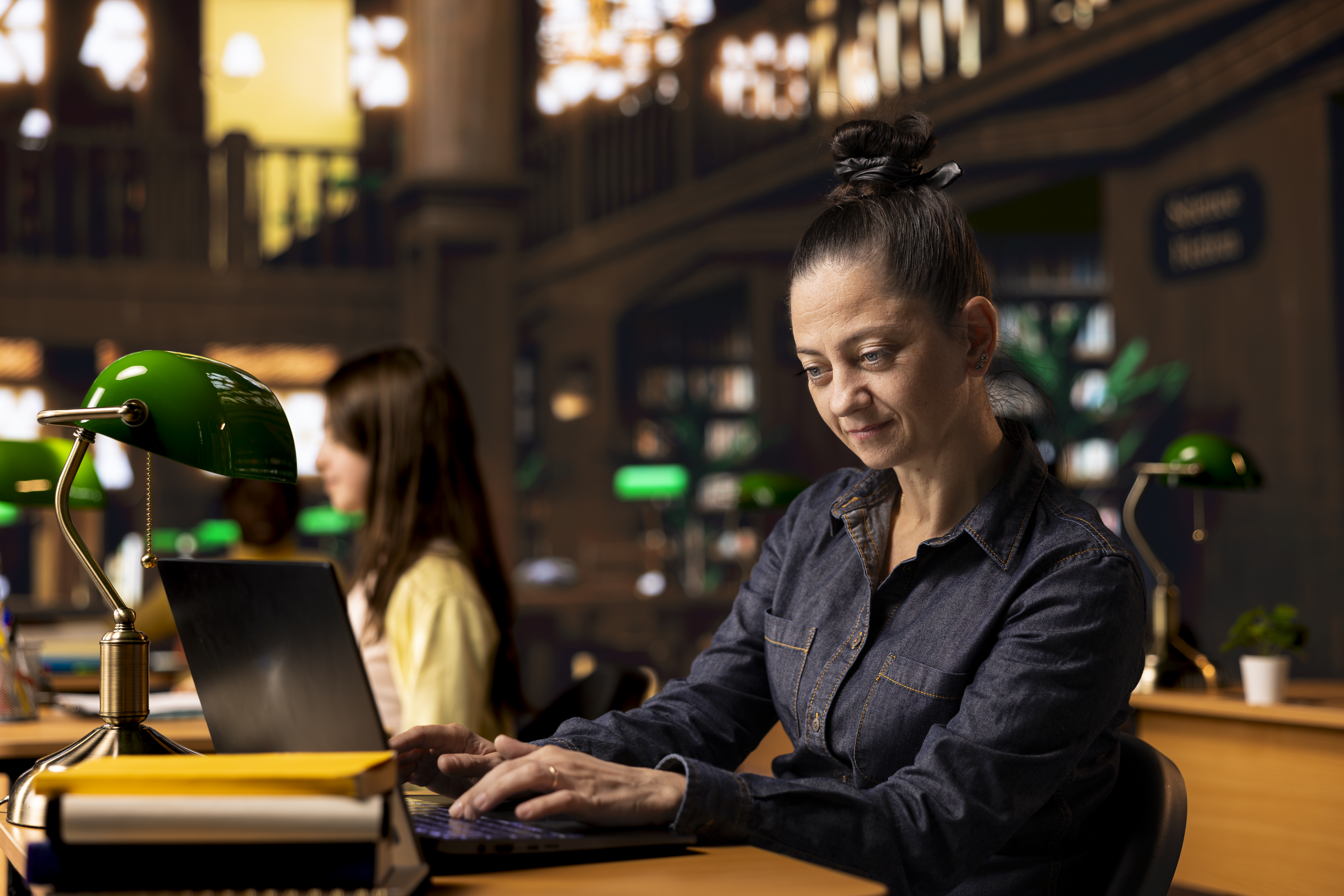 Product team collaborating in front of dashboard