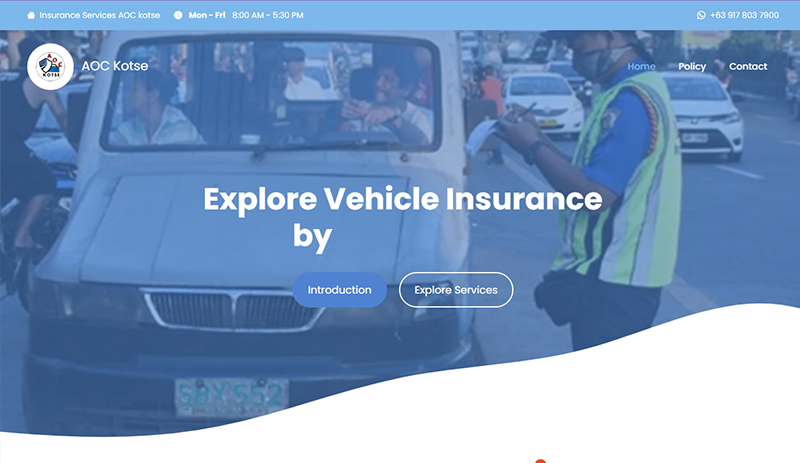 AOC Insurance Website