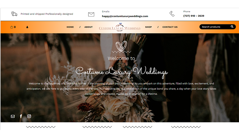 Costume Luxury Weddings