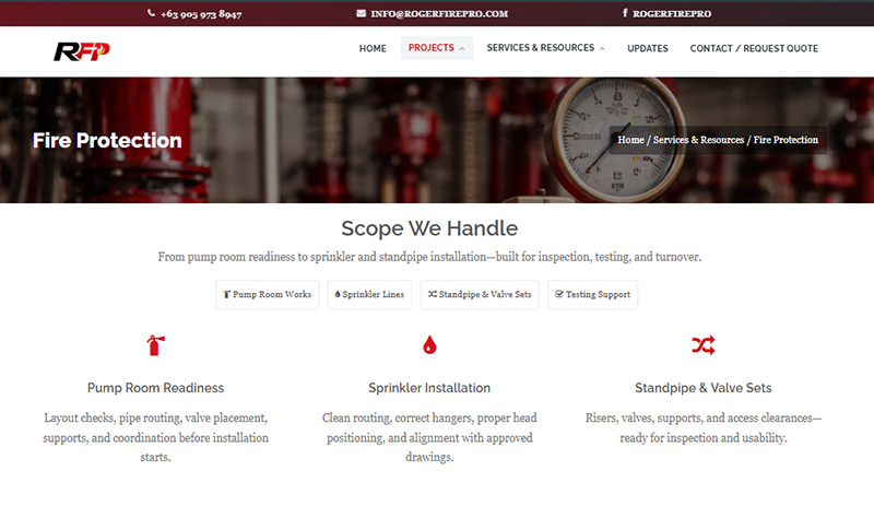 Roger Fire Protection Services